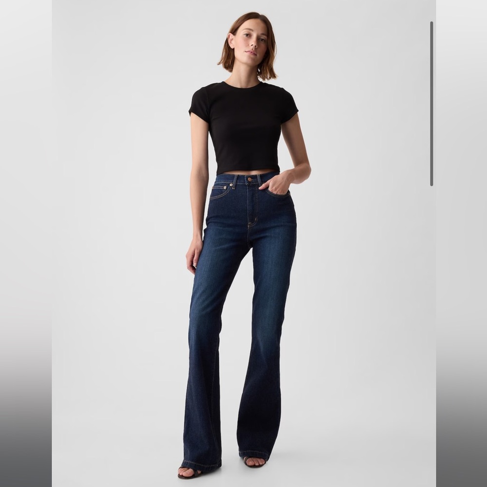 GAP High Rise '70s Flare Jeans